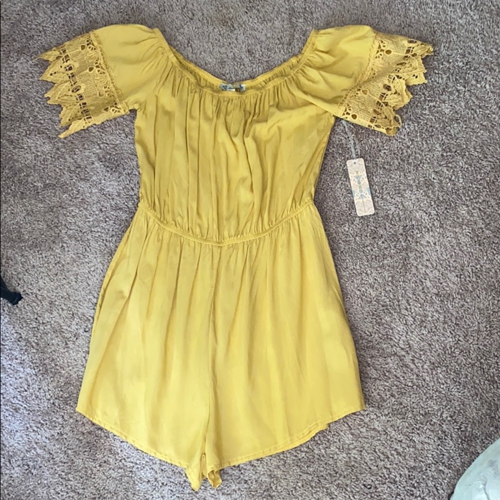 Yellow Romper